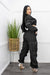 Black Jogger Pant Set-Set-Moda Fina Boutique