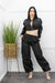 Black Jogger Pant Set-Set-Moda Fina Boutique