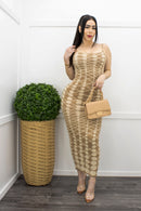 Bodycon Sleeveless Maxi Dress Nude-Maxi Dress-Moda Fina Boutique