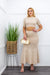 Crochet Top Maxi Skirt Set-Set-Moda Fina Boutique